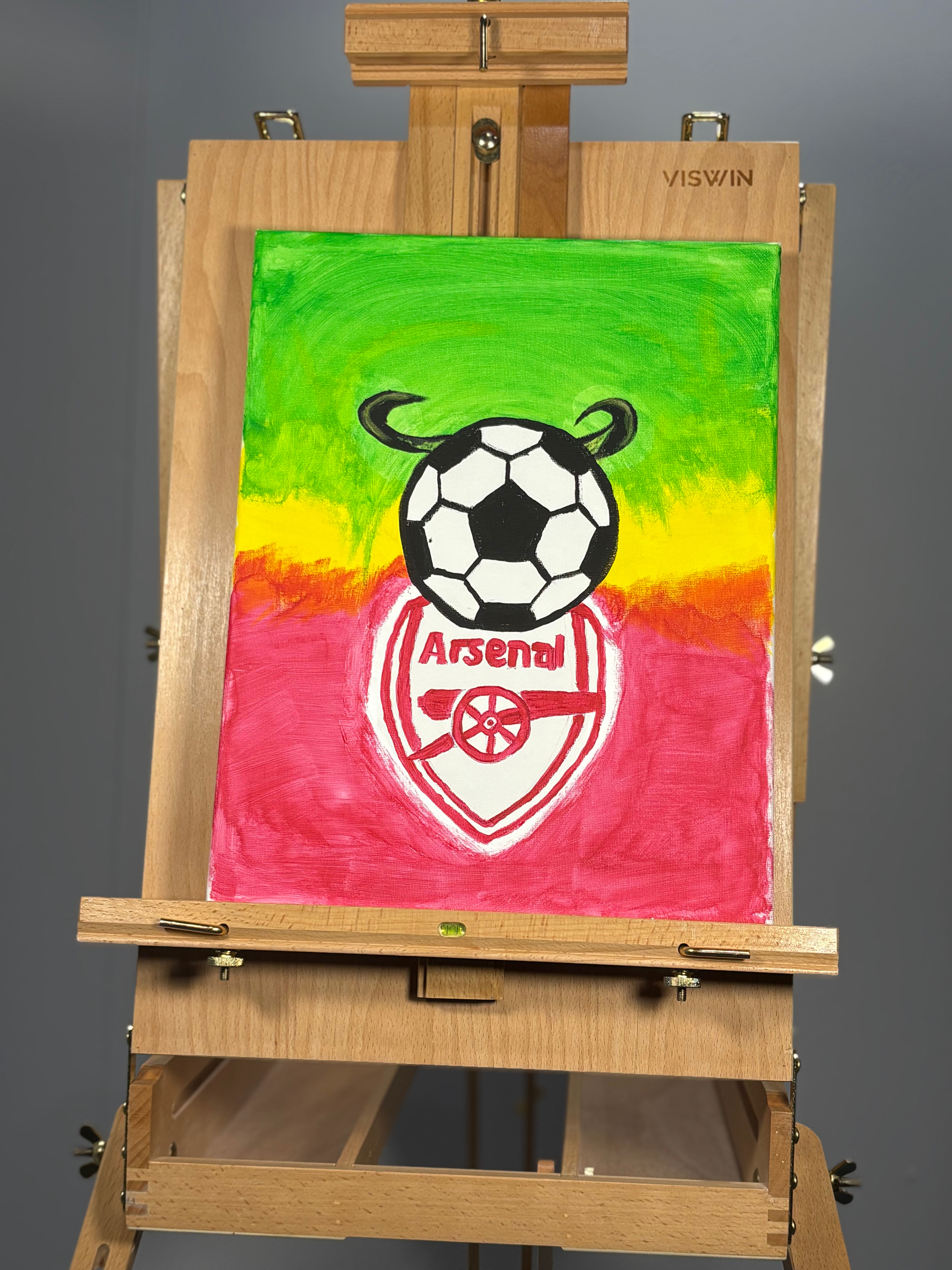 Arsenal Carabao Cup - acrylic