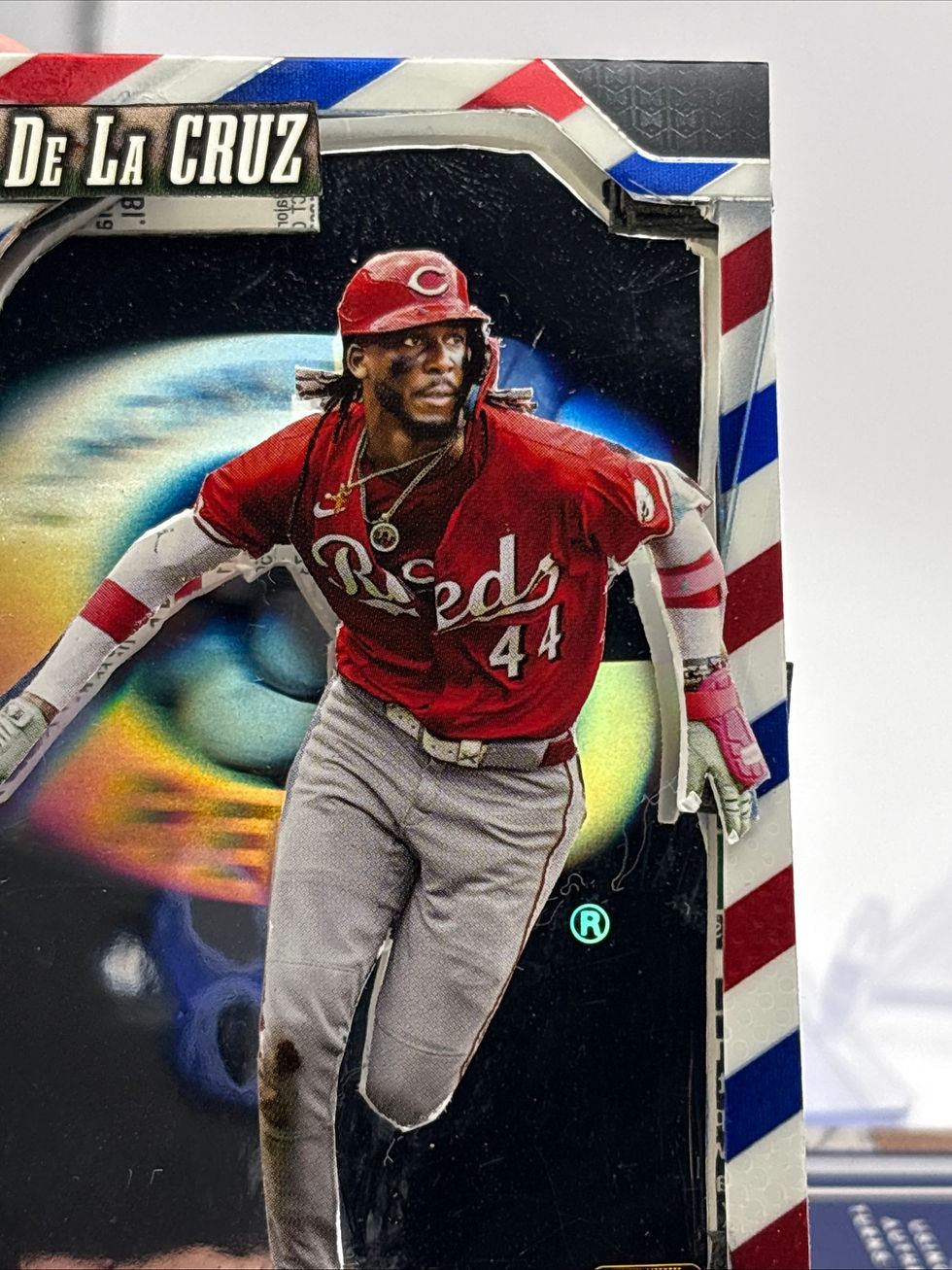 Thumbnail: Elly De La Cruz Custom 3D Holographic Sticker Art Card