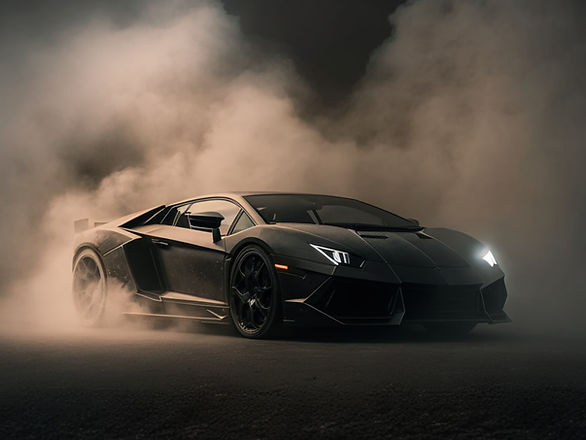 Black sports car with smoke_edited.jpg