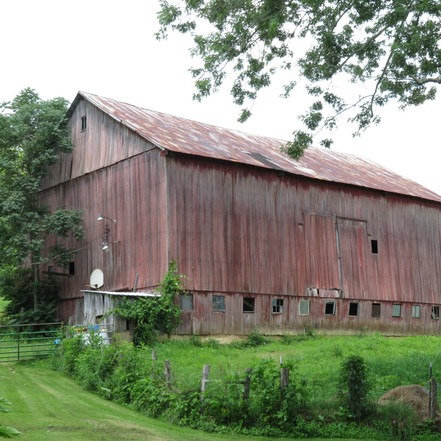 James E. Kaiser barn, built 1847, Barnesville, OH
