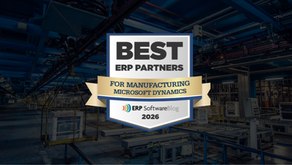 Kwixand Solutions Named a Top Microsoft Dynamics ERP Partner for Manufacturing in 2026