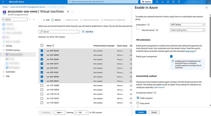 Azure Screenshot