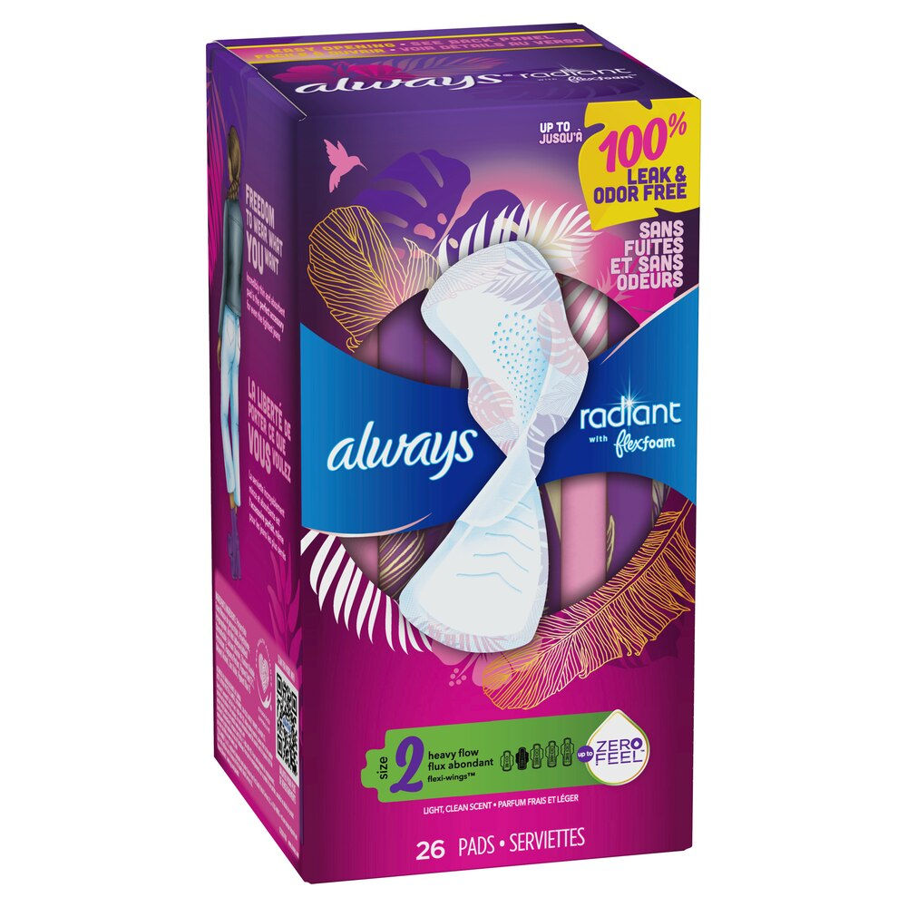 Always Radiant Size 2 (26 pads)