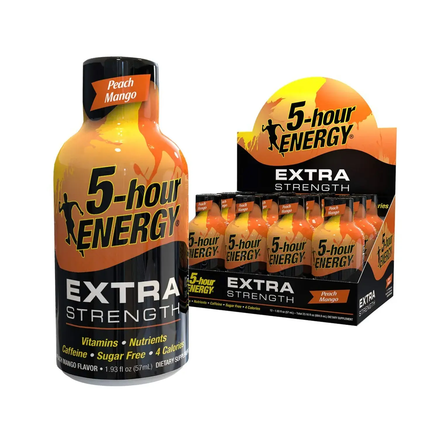 5 Hour Energy Peach Mango 12ct.