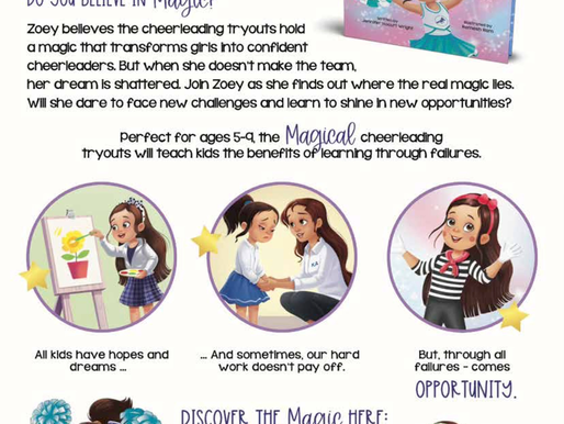 Tuscaloosa Teacher Authors Children's Book: The Magical Cheerleading Tryouts - By Jennifer Wright
