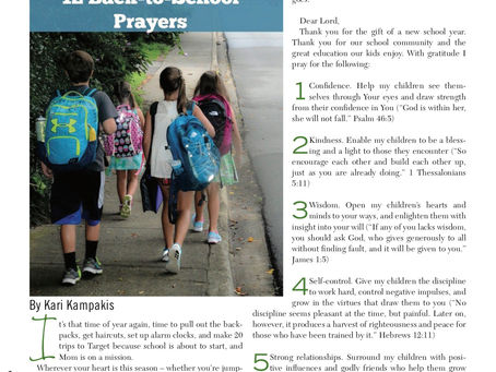 Back-to-School Prayers for Your Child
