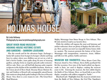 Are We There Yet? GREAT RIVER ROAD MUSEUM, HOUMAS HOUSE HISTORIC ESTATE AND GARDENS