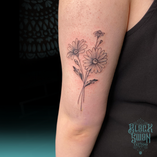 Alessandra Black Swan Tattoo Pn
