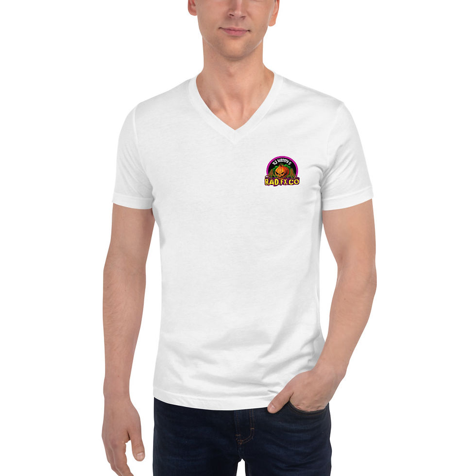 Thumbnail: Unisex Short Sleeve V-Neck T-Shirt