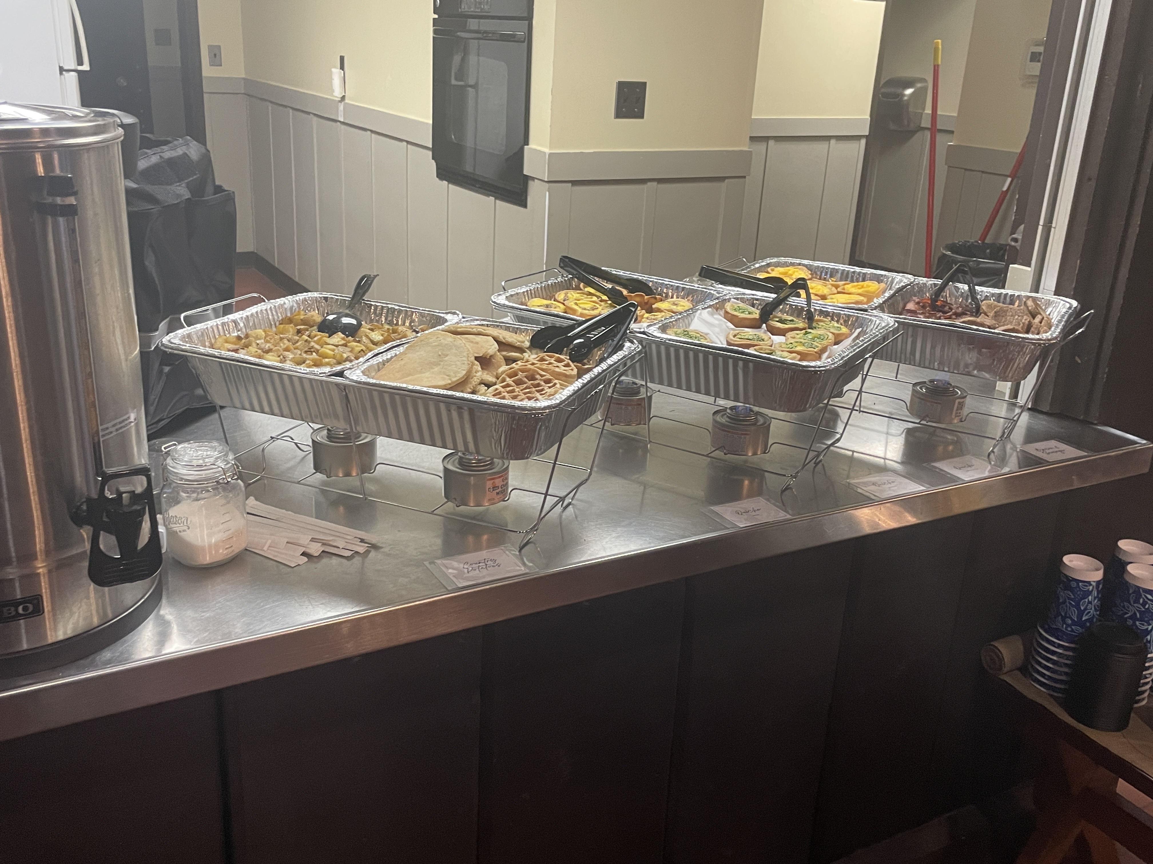 Arranged Food and Objects