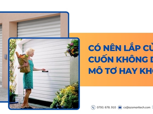 Cửa Cuốn Không Dùng Mô Tơ