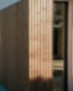 exterior of a prefab home