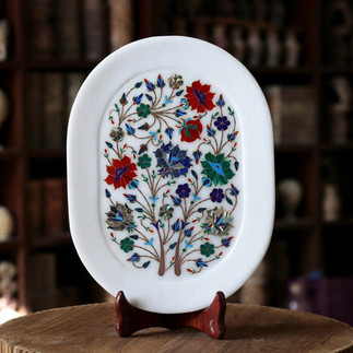 Marble Inlay Plate