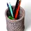 Thumbnail: Hand Carved Floral Carving Marble Pen Stand