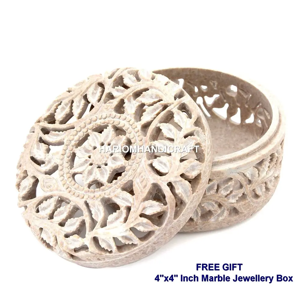 Thumbnail: Soapstone box