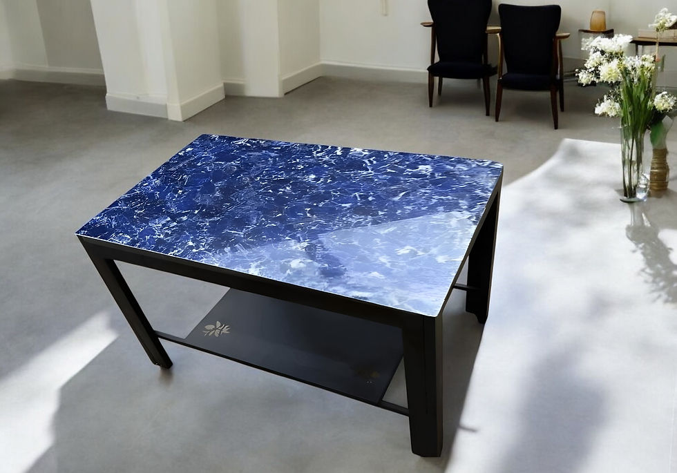 Sodalite Stone Table