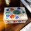 Thumbnail: White Marble Multi Inlay Jewelry Box Unique Gift