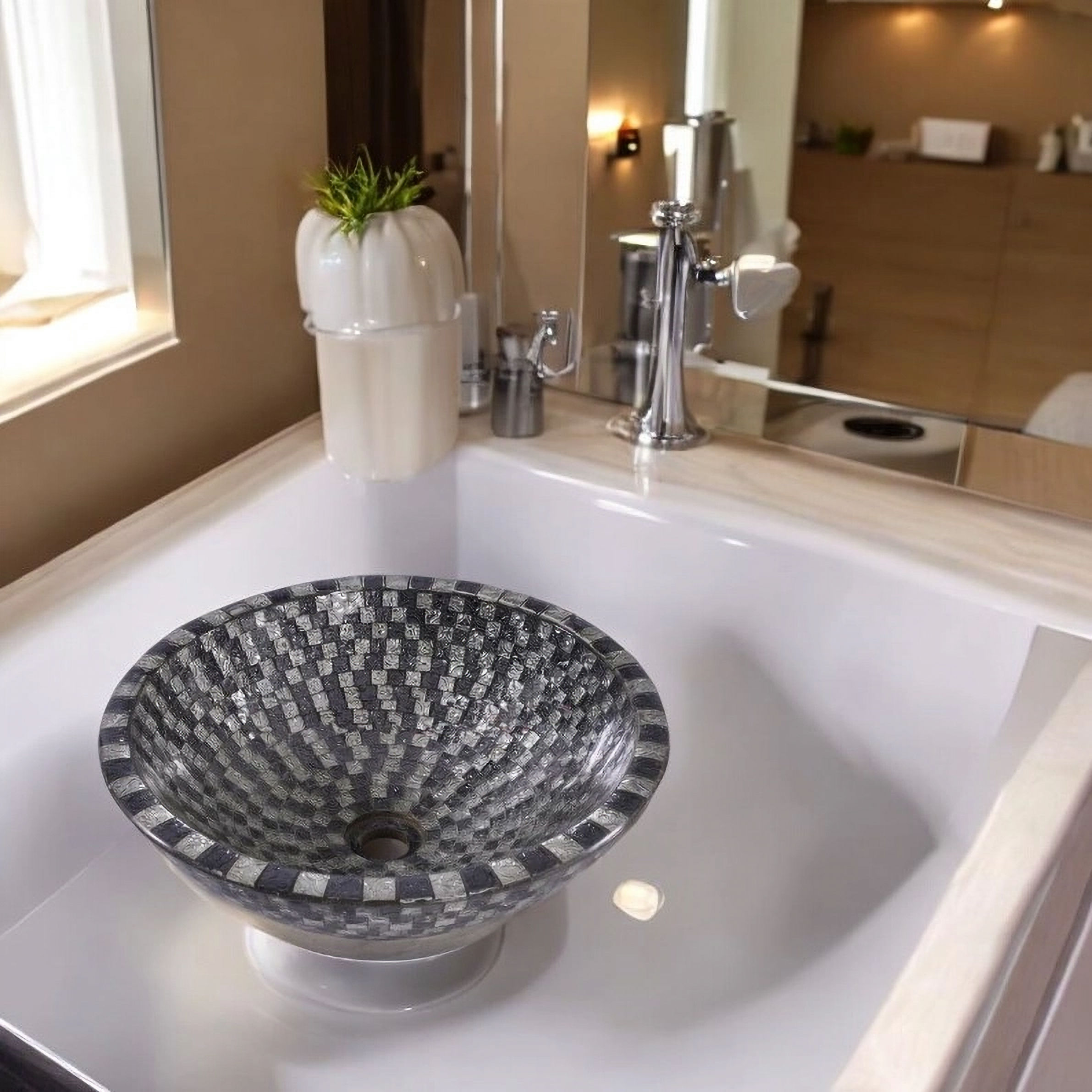 Handcrafted Mop Bathroom Basin