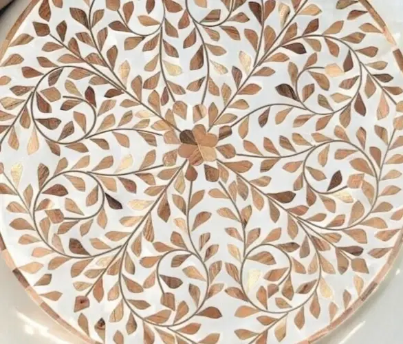 Thumbnail: Bone Inlay Coffee Table Top