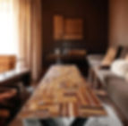 Tiger Eye Dining Table