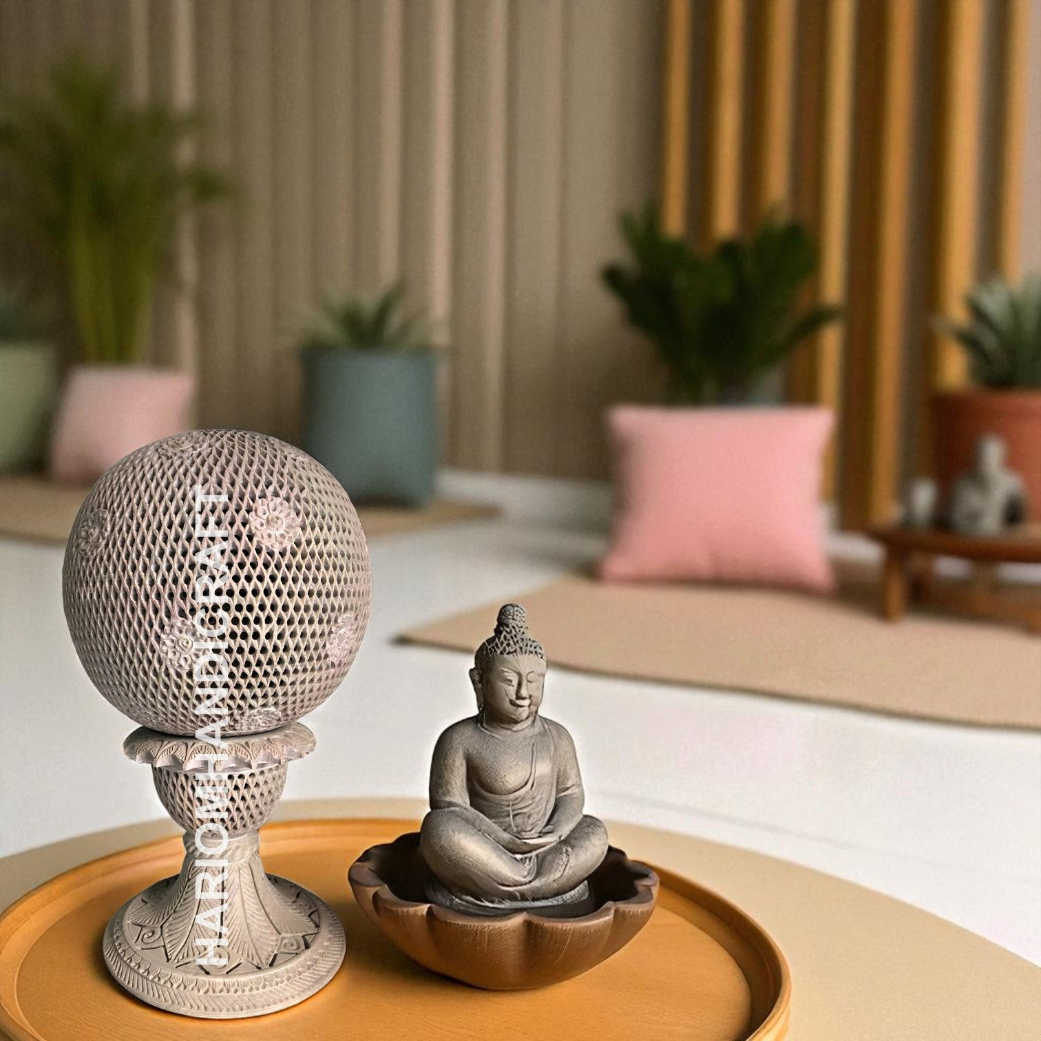 Marble Handcarved Night Lamp