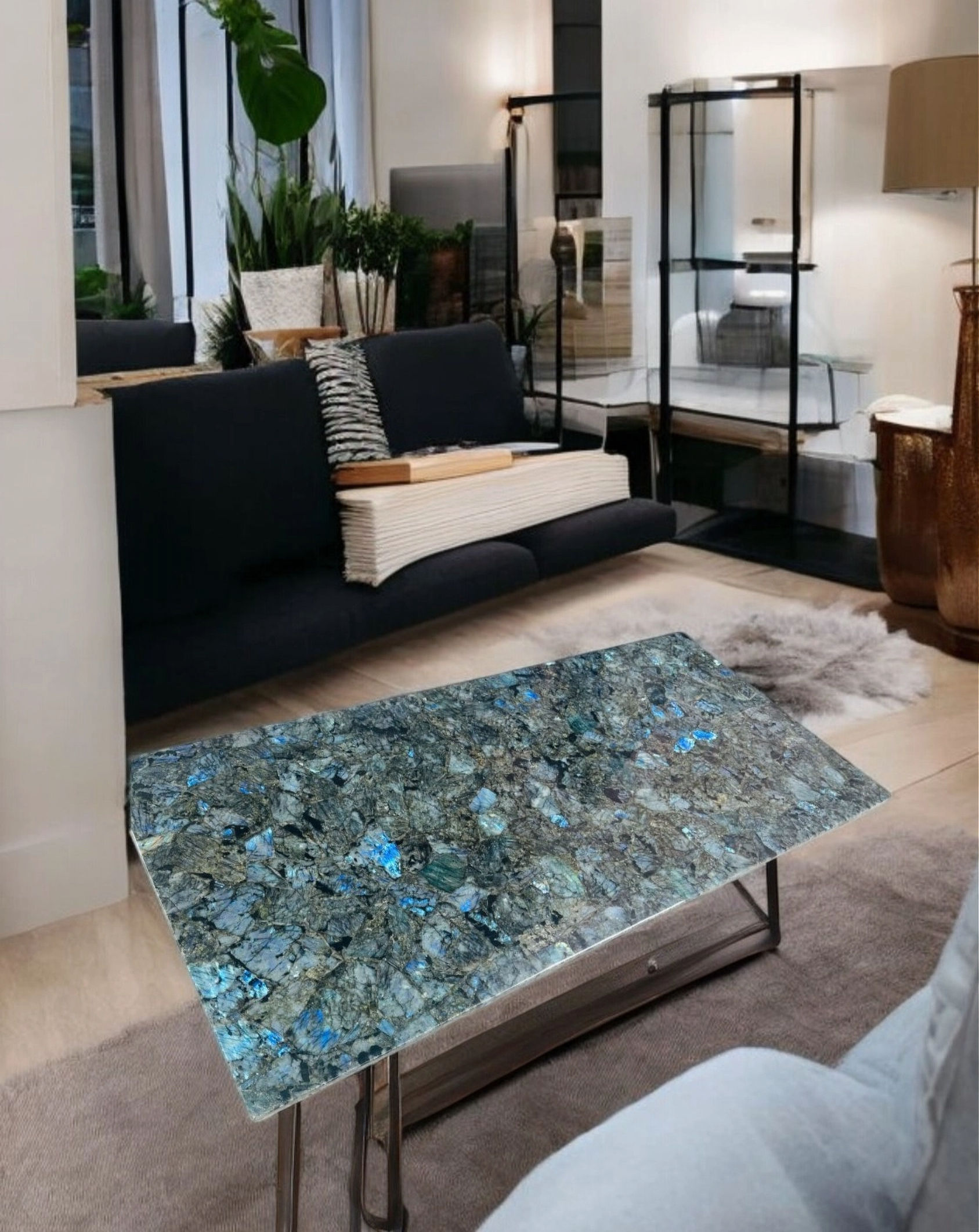 Labradorite Dining Table