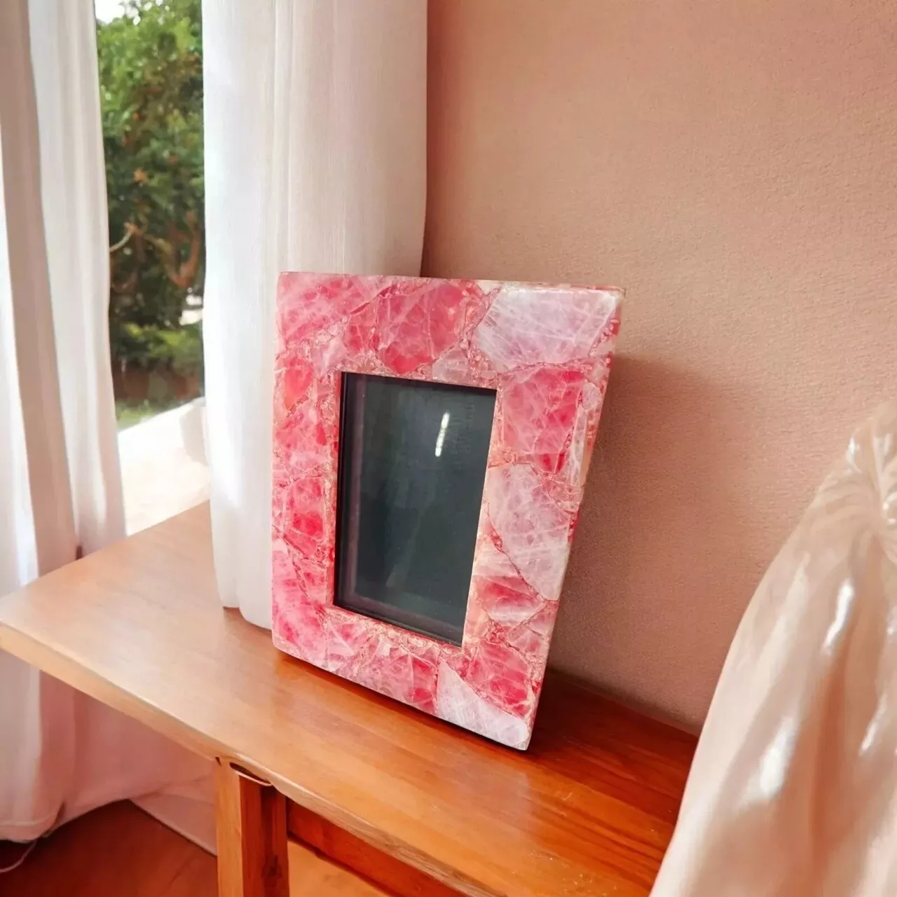 Rose Quartz Picture Frame