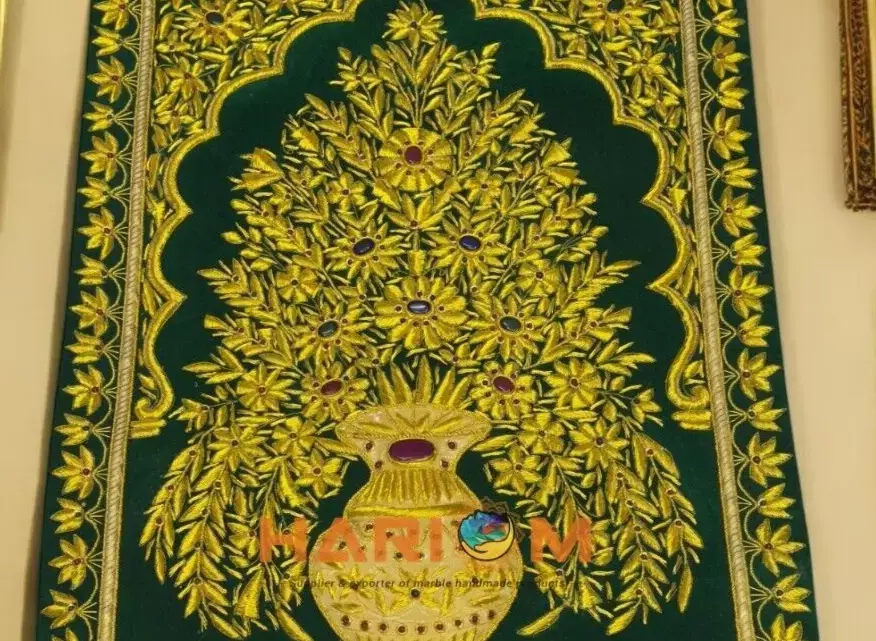 Thumbnail: Handmade Zardozi Wall Hanging