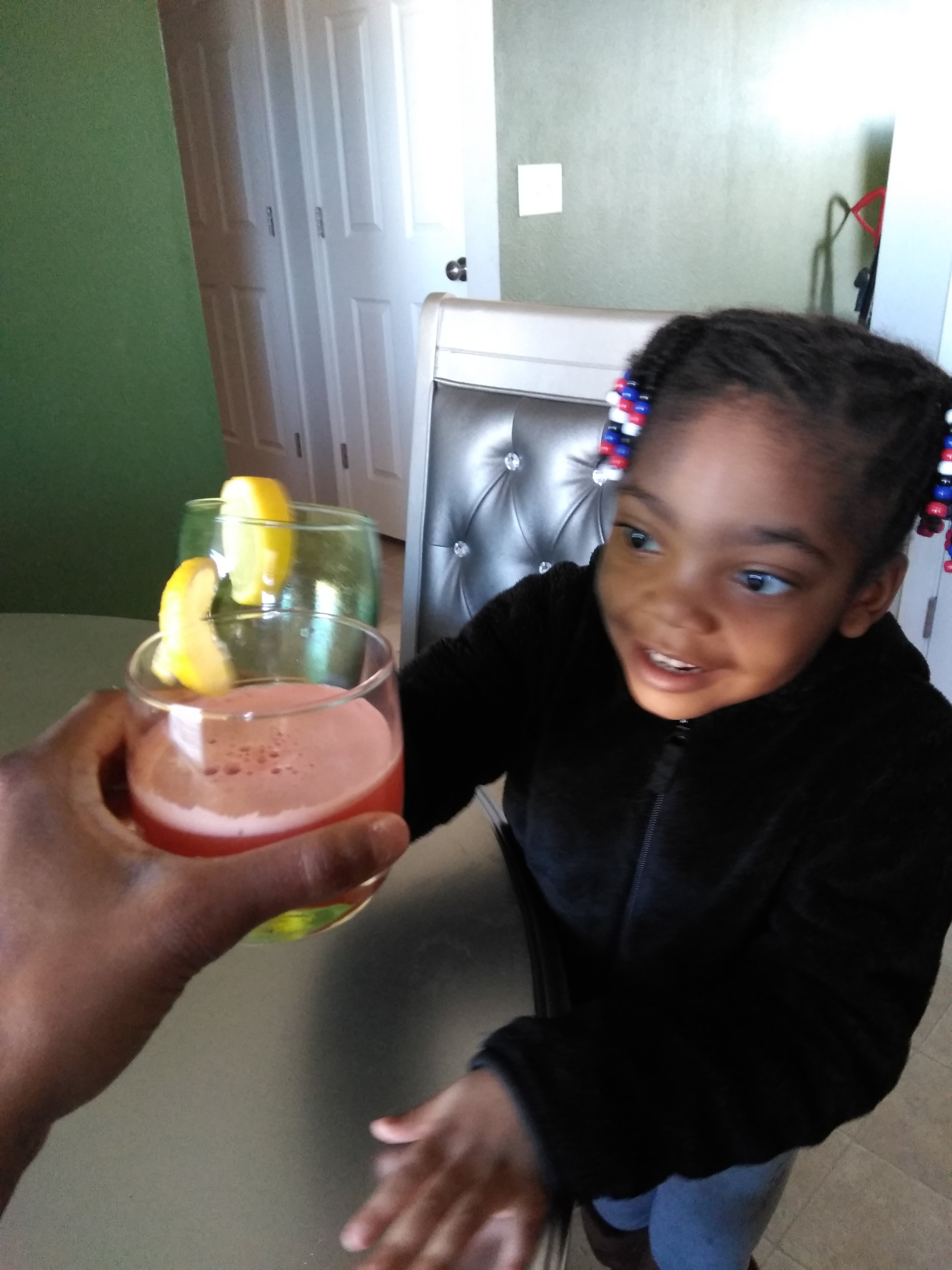 Arranged Food and Objects