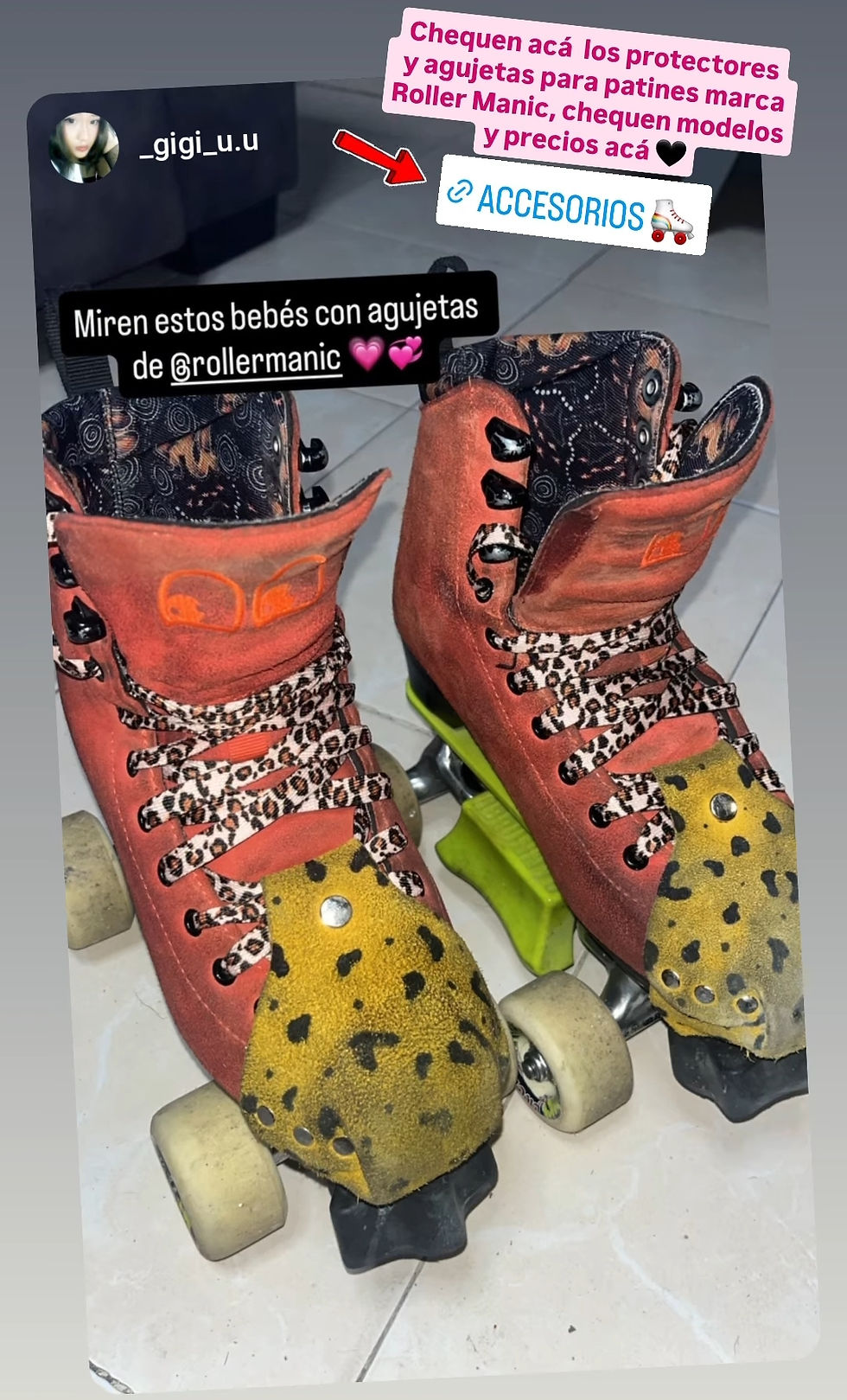 Miniatura: Agujetas patines - Print