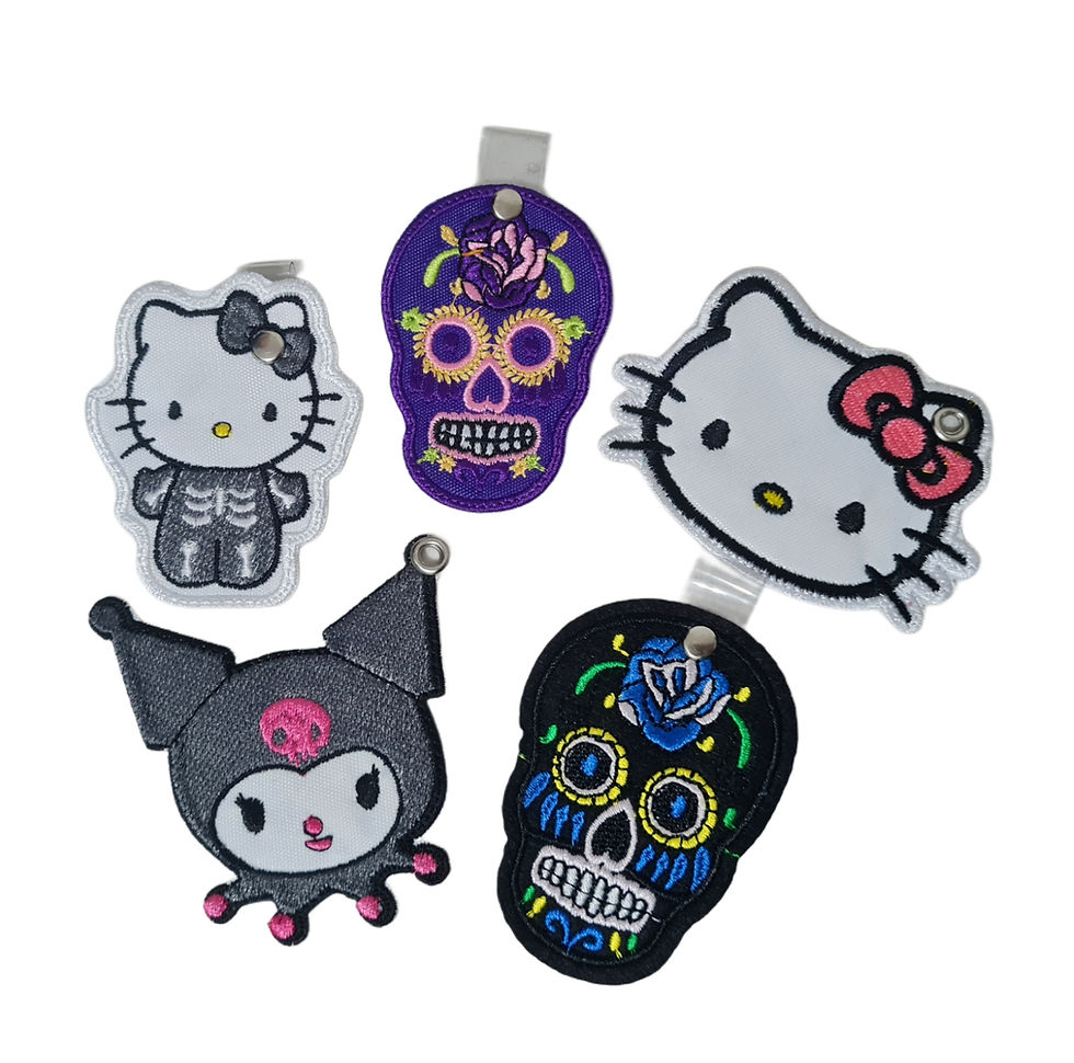 Miniatura: Charms bordados