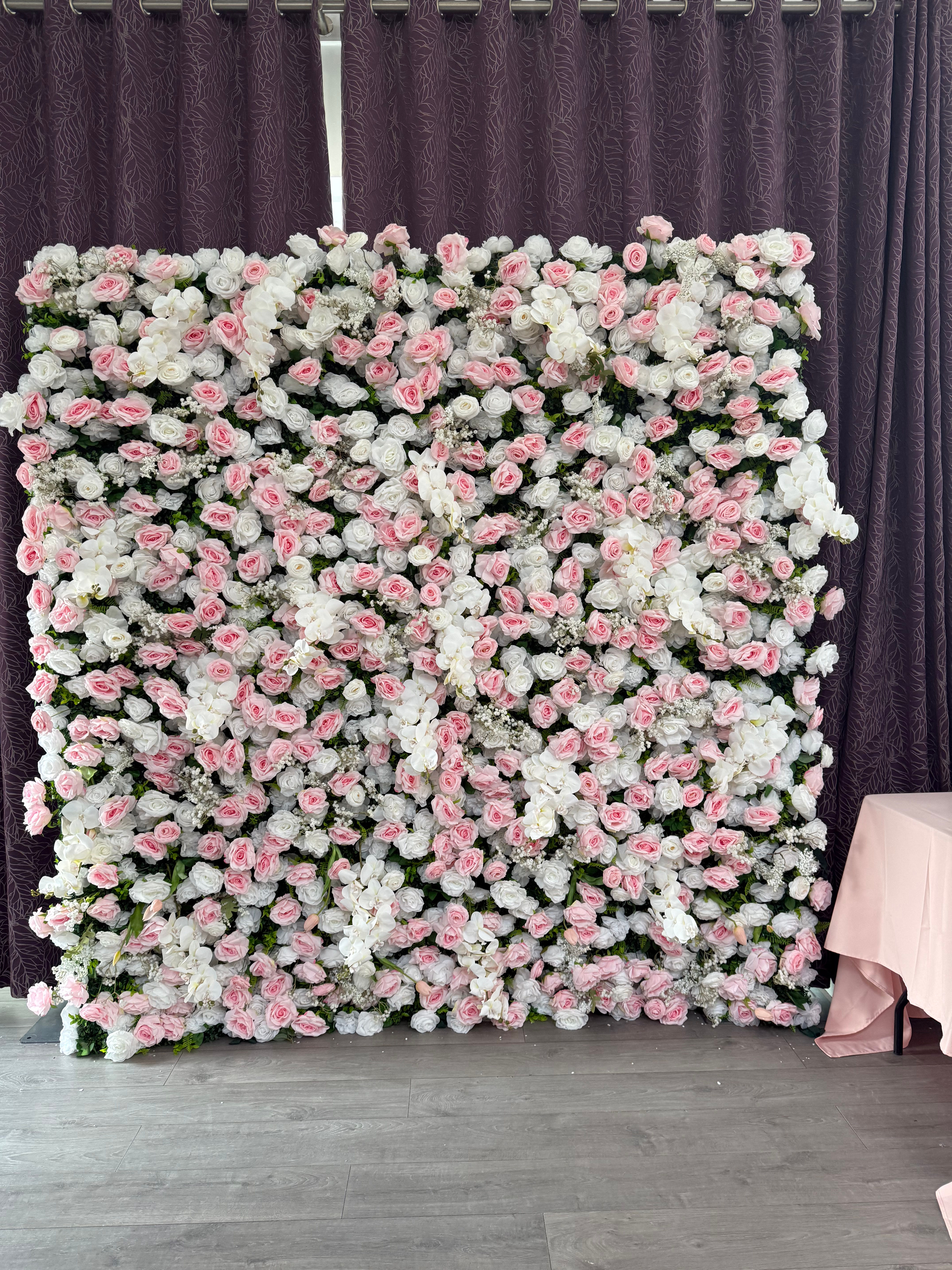 FRANCESCA Pink Flower Wall