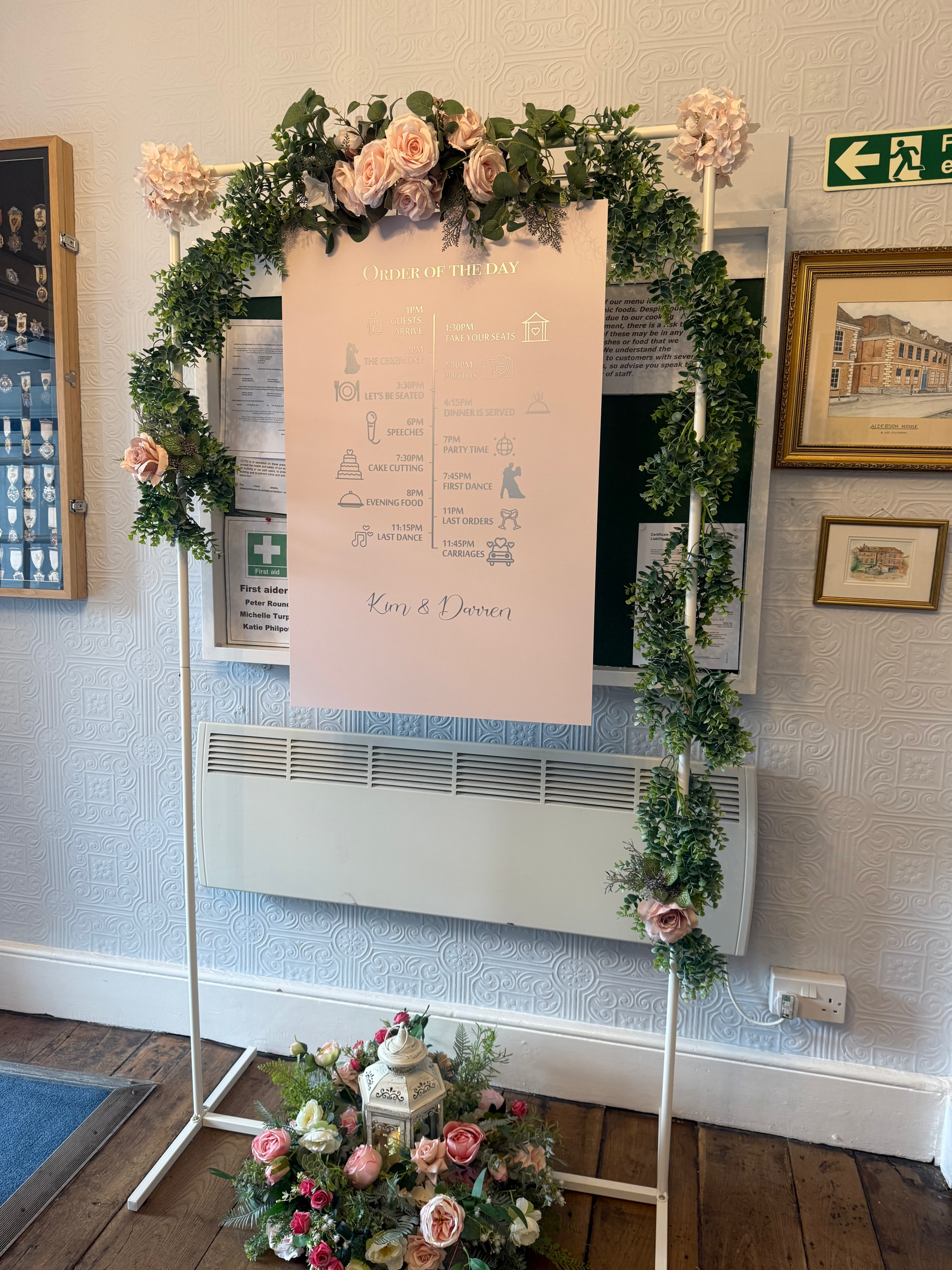 Acrylic order of the day 