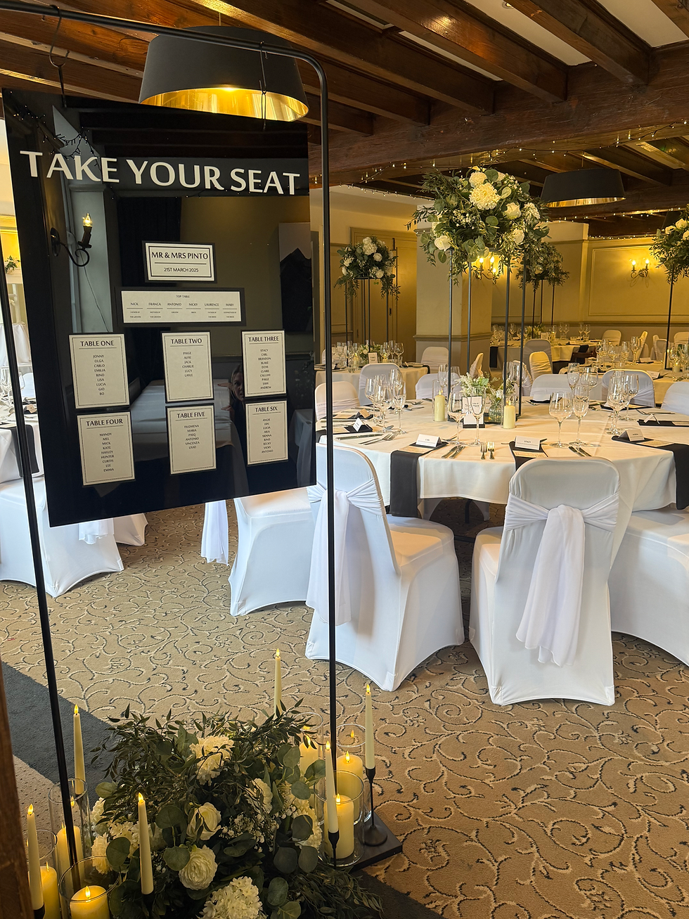 Thumbnail: Framed Seating Plan