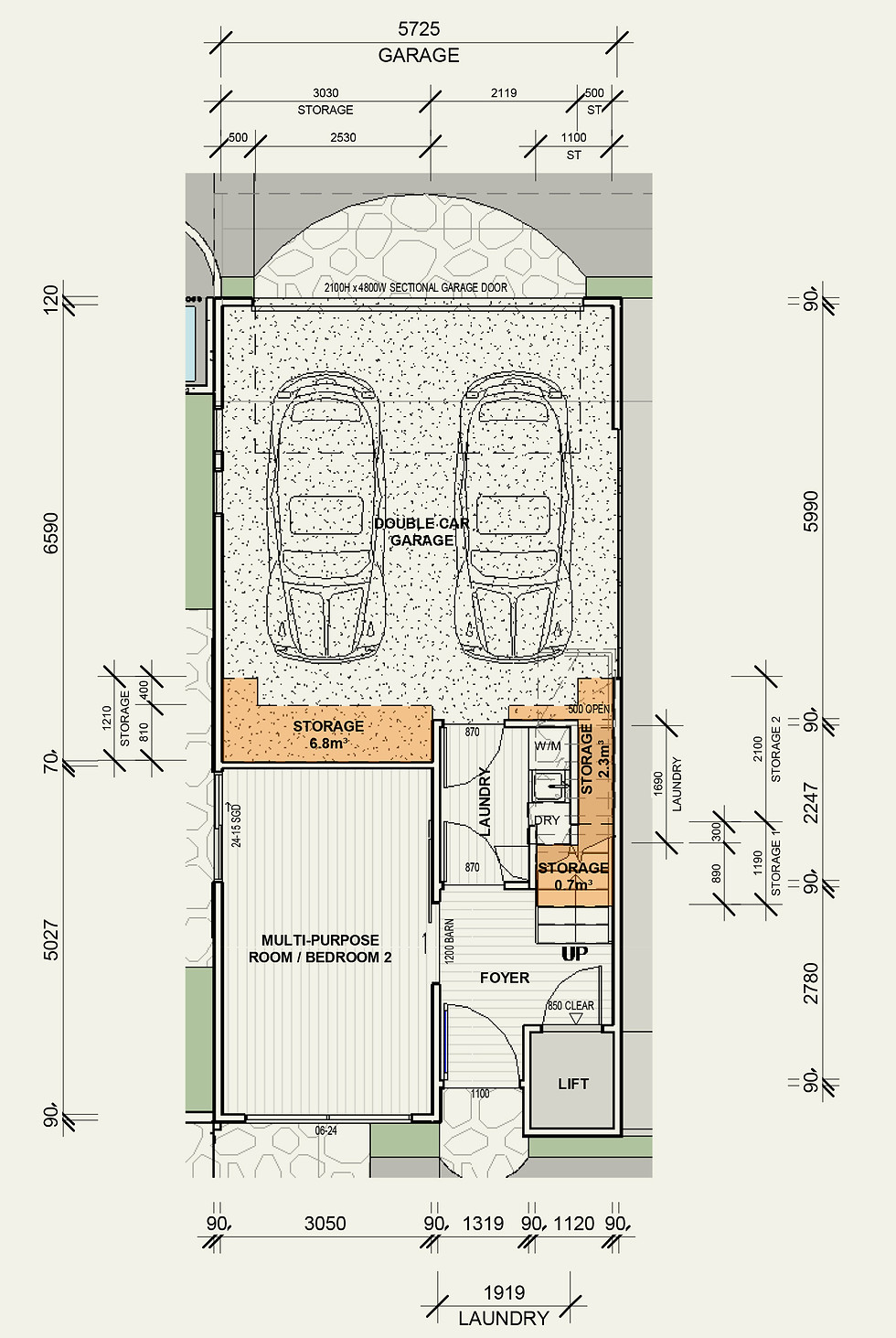 Jacara Ground Floor Plan by Menere