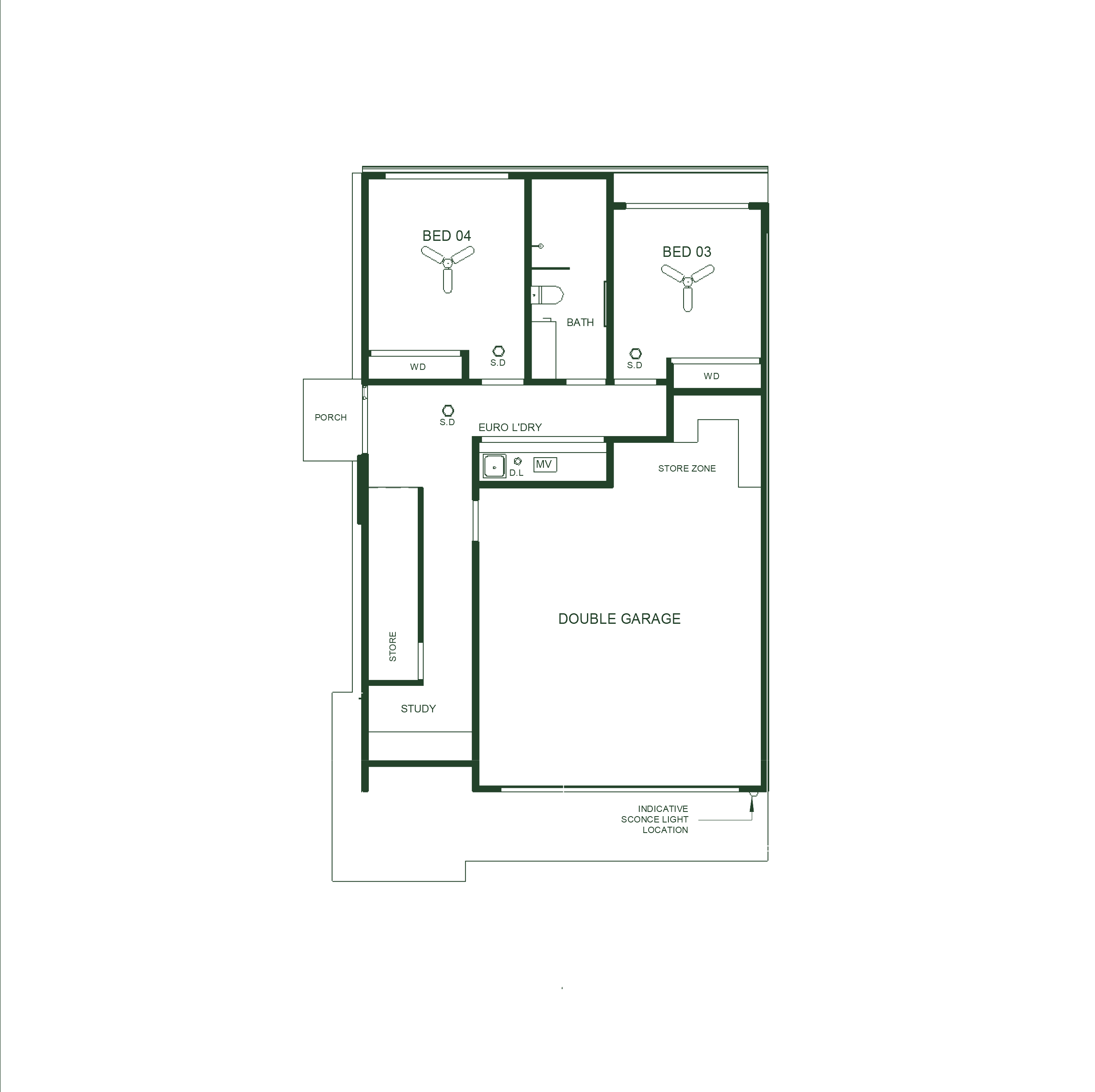 Ground Floor plan by Matt Menere