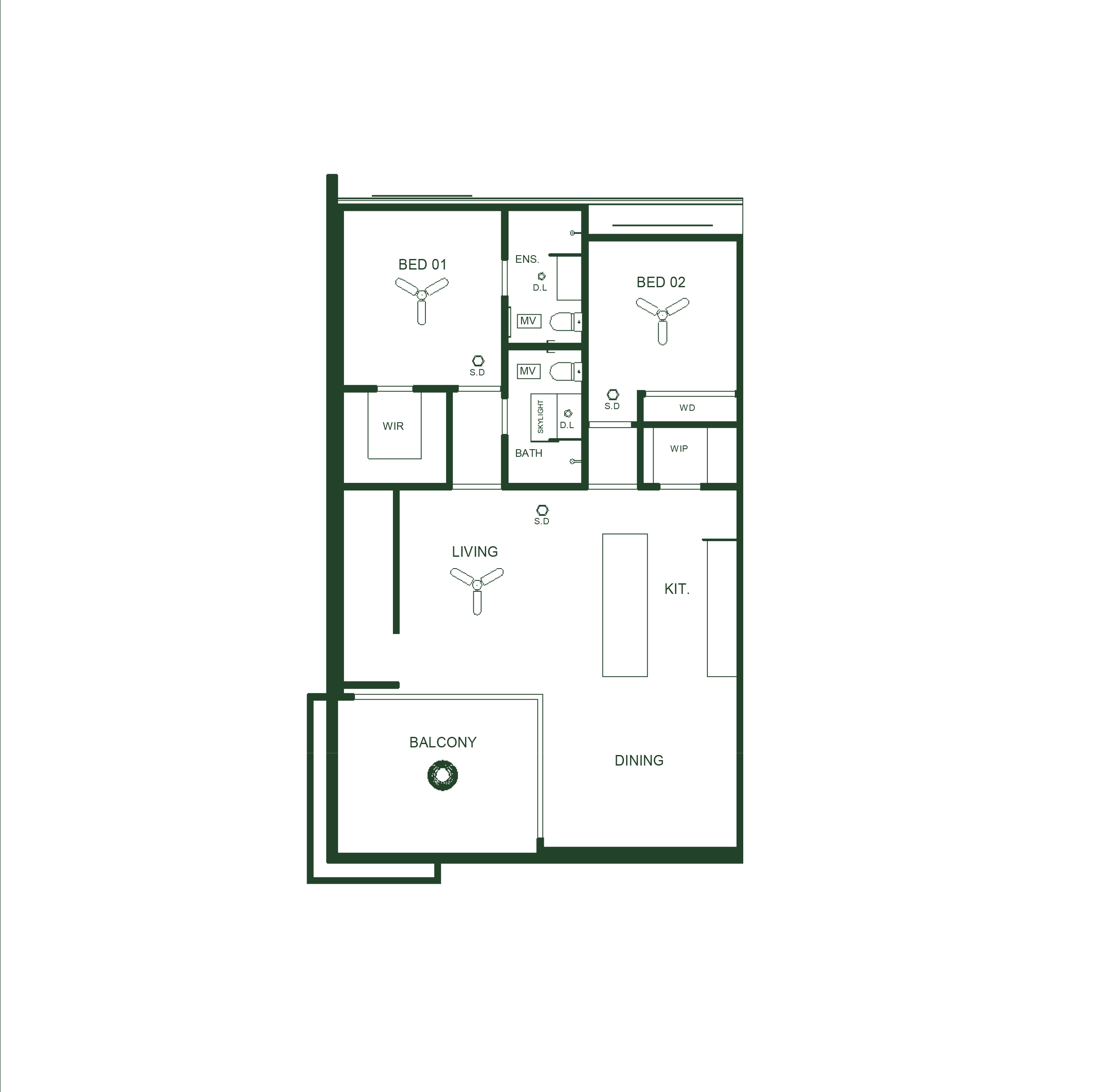 Frist Floor plan by Matt Menere