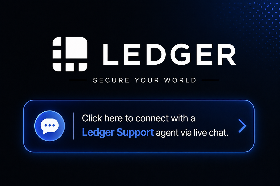 how do i contact ledger support