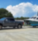 Boat being delivered to Rockport, TX all the way from the state of Washington.
