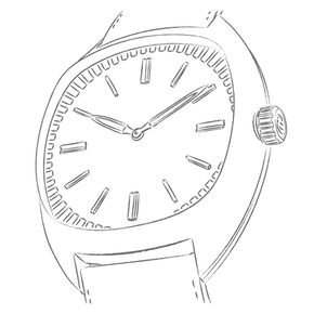 Technical Sketch of Rheon Bronze watch