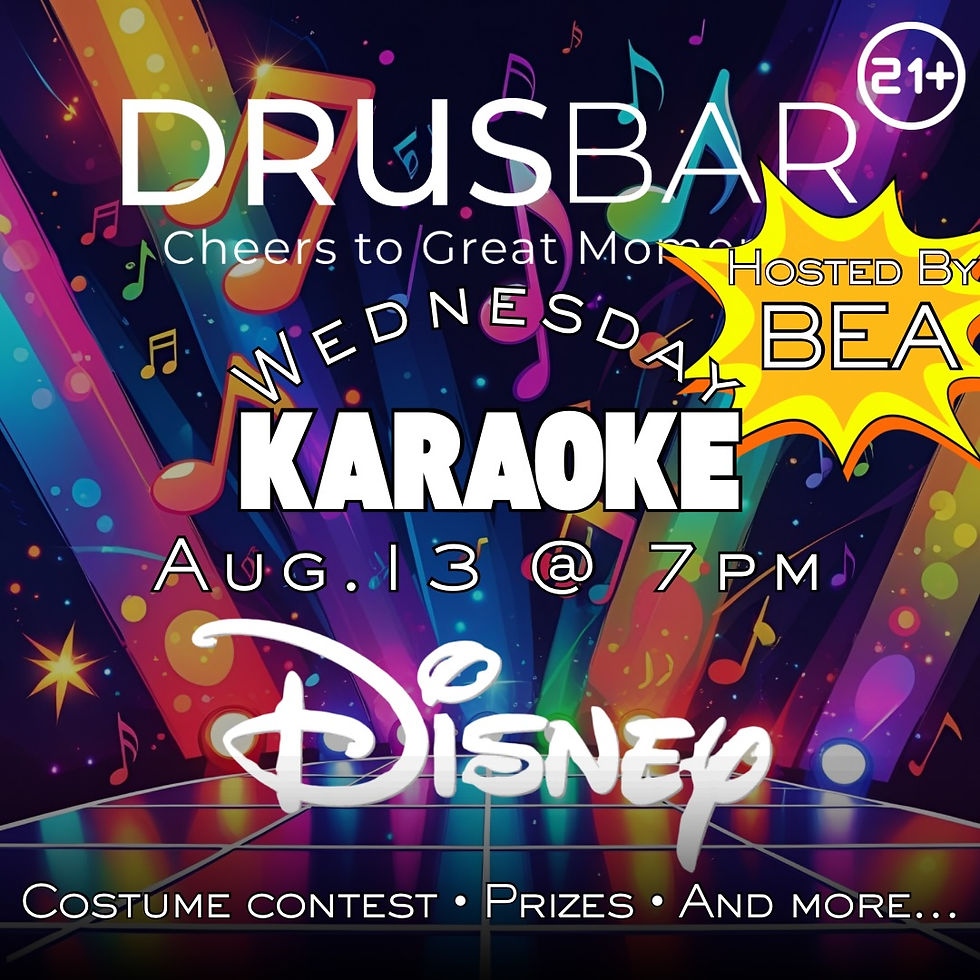 Karaoke Wednesday Disney Edition