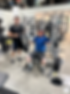 This is an image of Dane and his personal trainer at Body fit Shellharbour Gym