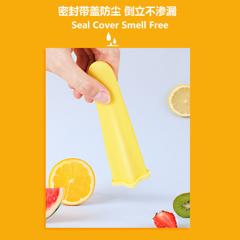 Thumbnail: KG-035 Star Shape Silicone Popsicle Mold, Reusable Ice Tube