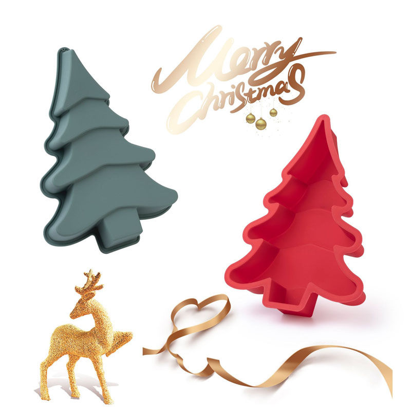 Thumbnail: BA-019 Christmates Tree Shape Baking Mould