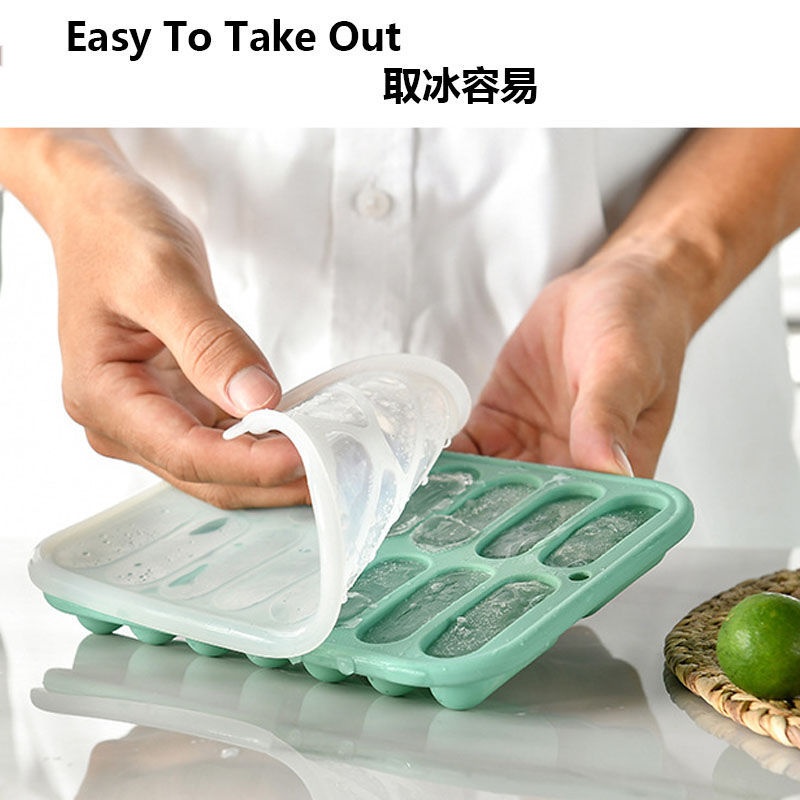 Thumbnail: KG-097  Silicone 14Grids Ice Tube