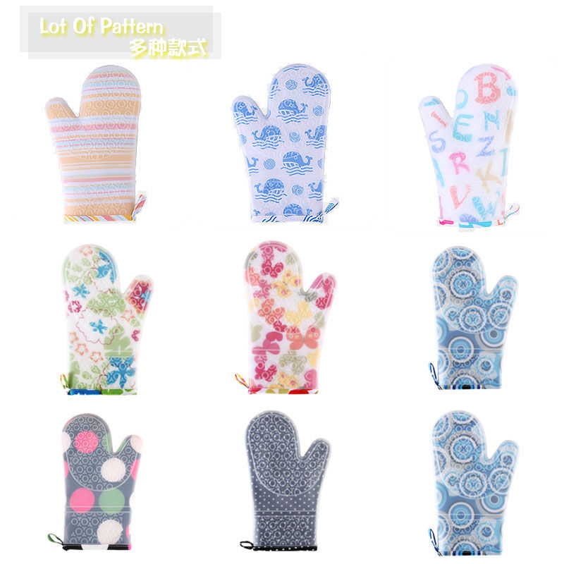 Thumbnail: BA-027 Heat Resistant Silicone BBQ Gloves