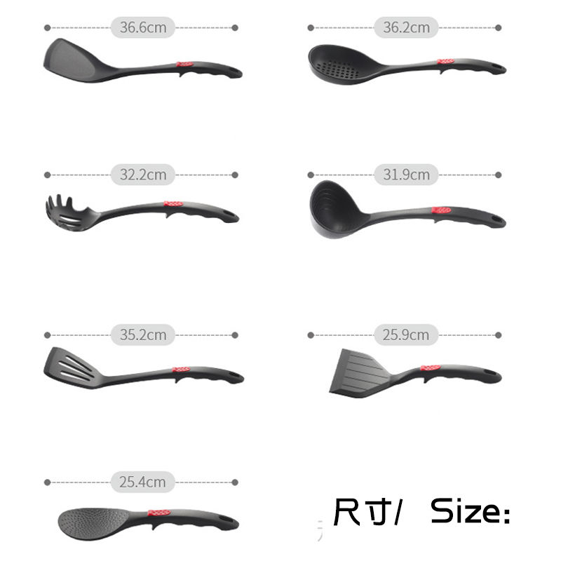 Thumbnail: UT-011 Set of 7pcs Silicone Utensils