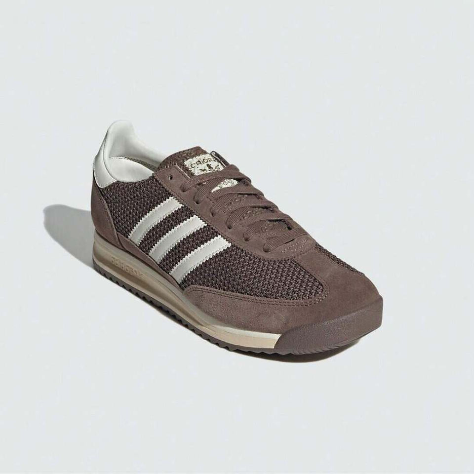 Brown sneakers