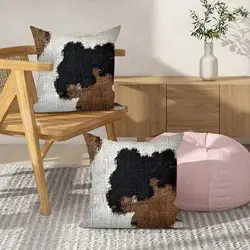 Modern Leopard Print Throw Pillow Covers