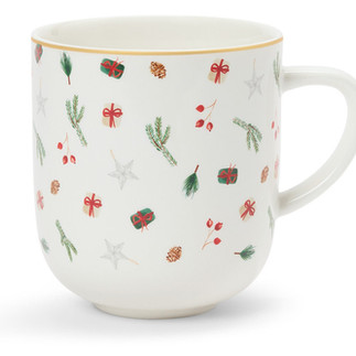 Nagyméretű mintás bögre